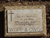 Bralo British Cemetery - Samuel, Walter